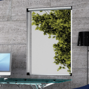 Mosquitera enrollable a medida con botones VERA