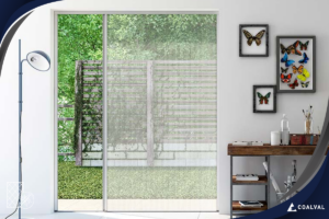 Mosquitera lateral plisada MÍNIMA 22 a medida