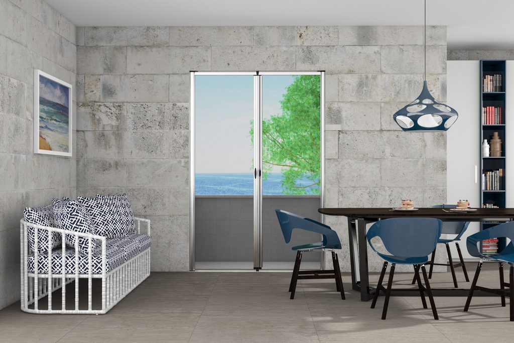 mosquitera lateral de 2 hojas wind doble