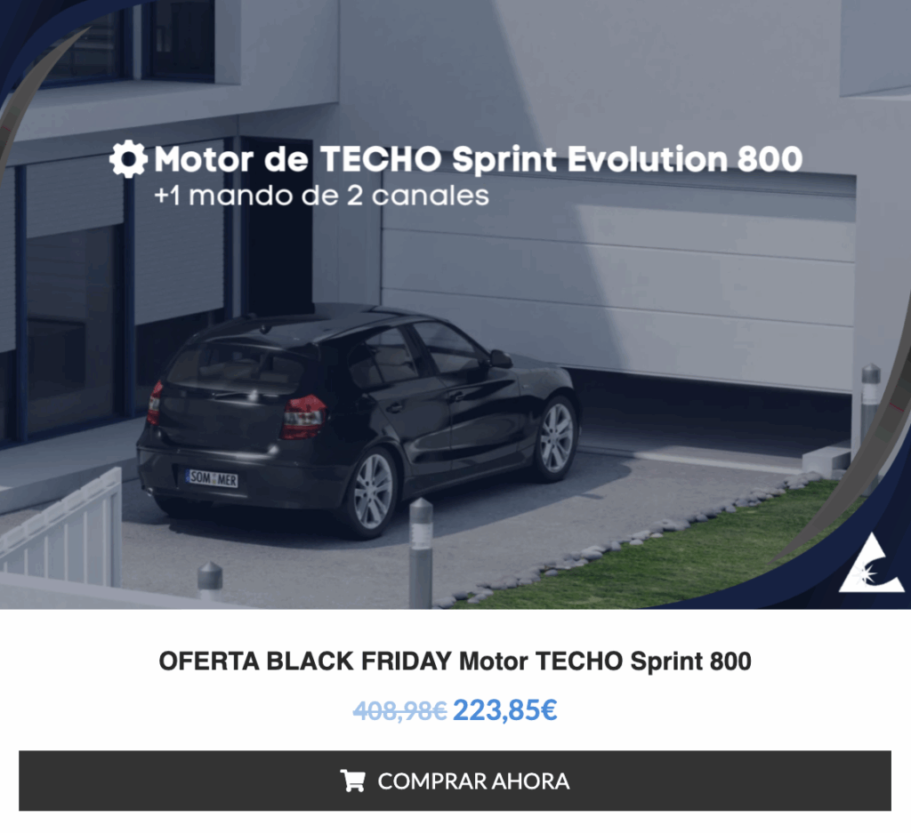 oferta black friday motor techo sprint 800